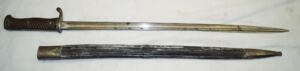 S98nA Quillback bayonet with scabbard.