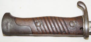 S98nA Quillback bayonet with scabbard.