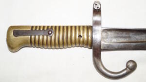 M1867 Rolling Block yataghan bayonet with scabbard.