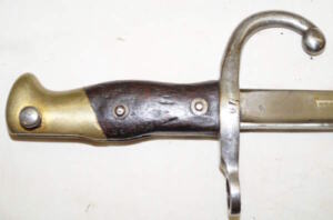 Chilean M74/95 bayonet with scabbard.