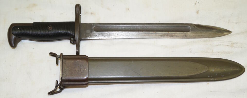 M1 bayonet with M7 (M3A1) scabbard PAL