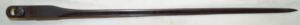 Moschetto folding triform spike bayonet with complete catch assy but no housing.