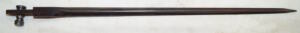 Moschetto folding triform spike bayonet with complete catch assy but no housing.