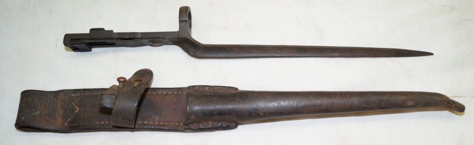 M1941 Johnson Bayonet with scabbard.