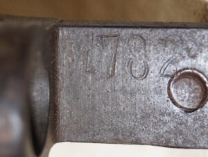 M1941 Johnson Bayonet with scabbard.
