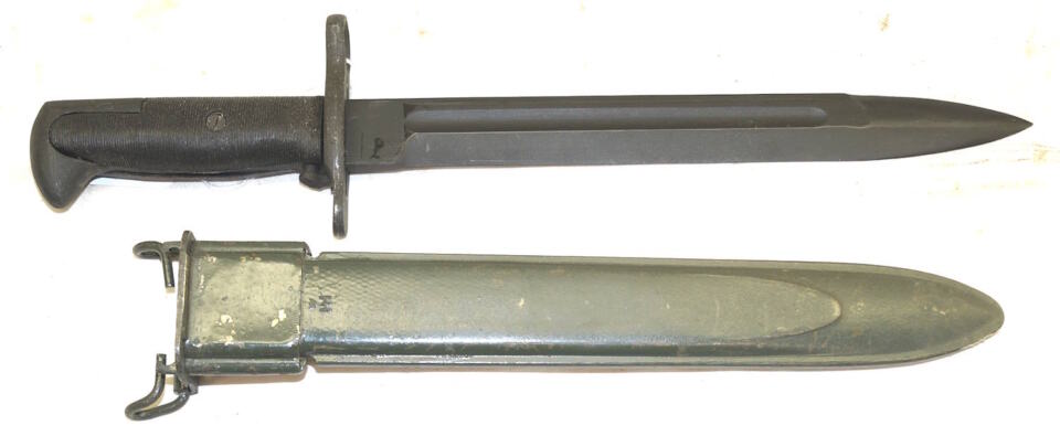 Taiwan Contract M1 Bayonet with scabbard.