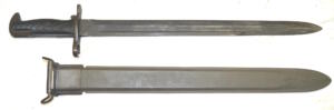 M1905 bayonet with USN MKI scabbard.