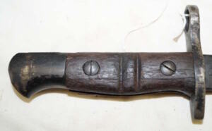 P1913/M1917 bayonet with scabbard.