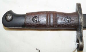 P1913/M1917 bayonet with scabbard.