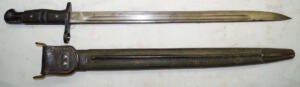 M1917 bayonet with leather tab scabbard WINCHESTER
