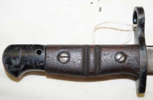 M1917 bayonet with leather tab scabbard WINCHESTER