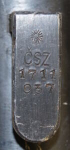 M937 bayonet with matching scabbard.