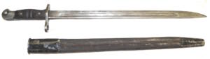 P1913 bayonet with almond stud scabbard.