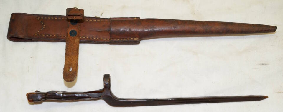 M1941 Johnson Bayonet with scabbard.