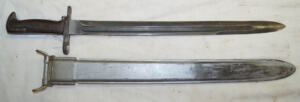 M1905 bayonet with M3 scabbard.