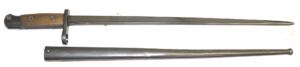 M1916 Gendarmerie bayonet with scabbard.
