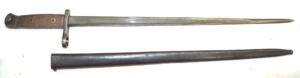 M1916 Gendarmerie bayonet with scabbard.