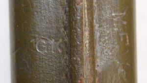 M1917 bayonet with scabbard.