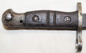 M1917 bayonet with scabbard.