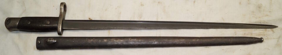 M1916/24/35 Gendarmerie bayonet with scabbard.