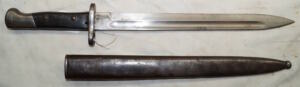 M1904 bayonet with scabbard.