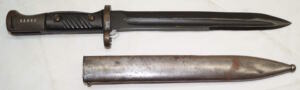 M1949 bayonet with scabbard.
