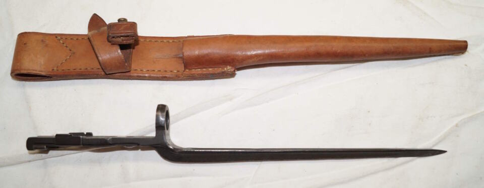 M1941 Johnson Bayonet with scabbard.