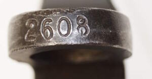 M1941 Johnson Bayonet with scabbard.