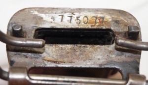 BM59 bayonet with scabbard.
