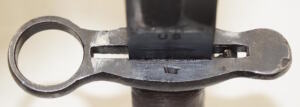 BM59 bayonet with scabbard.
