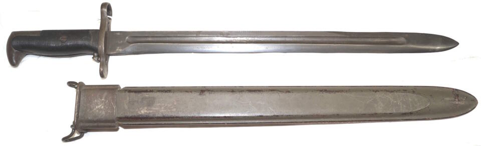 M1905 bayonet with DETROIT GASKET scabbard.