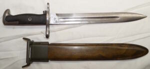 GM50 (M1) bayonet with scabbard.