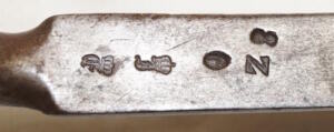 M1862 Dreyse triform socket bayonet.