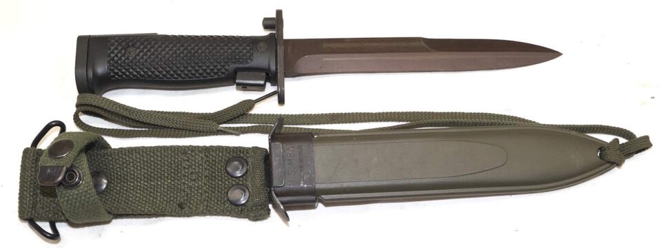 Haitian M5 bayonet with scabbard