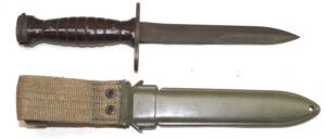 BM59 bayonet with scabbard.
