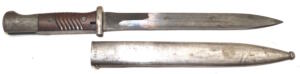 S94/98 bayonet with matching scabbard.