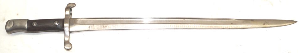 M1886 Kropatschek SHORT RIFLE bayonet STEYR 1886 There is conflicting data surrounding the number of Short Rifles and Carbines that were made.