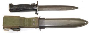 M1962 bayonet with M8A1 scabbard.