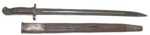 P1907 bayonet with almond stud scabbard.