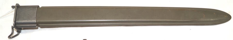USN MK1 bayonet SCABBARD ONLY for M1905 bayonets and USN MK1 Plastic bayonets.