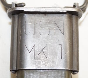 USN MK1 bayonet SCABBARD ONLY for M1905 bayonets and USN MK1 Plastic bayonets.