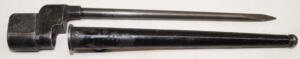 No.4 MkII* spike bayonet with scabbard.
