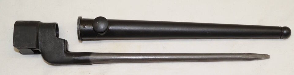No4 MkII spike bayonet scabbard.