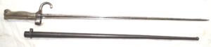 Mle.1890 Gendarmerie/Mle.1902 Indochine bayonet with scabbard.