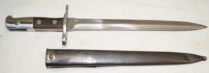 M1918/55 bayonet with scabbard.