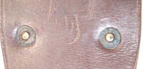 South African Russet Leather FROG ONLY for P1907 bayonets.