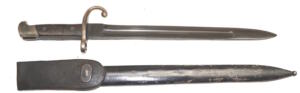 No.5 Rolling Block bayonet with scabbard.