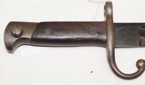 No.5 Rolling Block bayonet with scabbard.