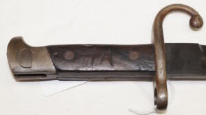 No.5 Rolling Block bayonet with scabbard.