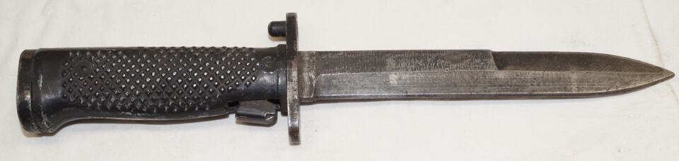 Turkish produced M5A1 bayonet with aluminum grips